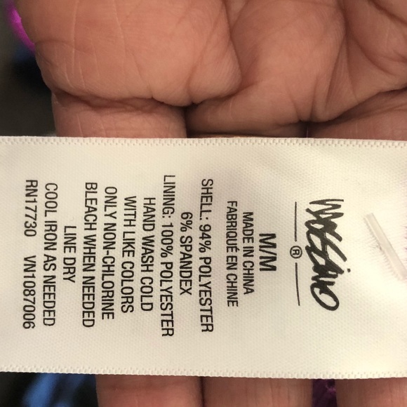 NWT Purple Push-Up Swim Top - Picture 4 of 5